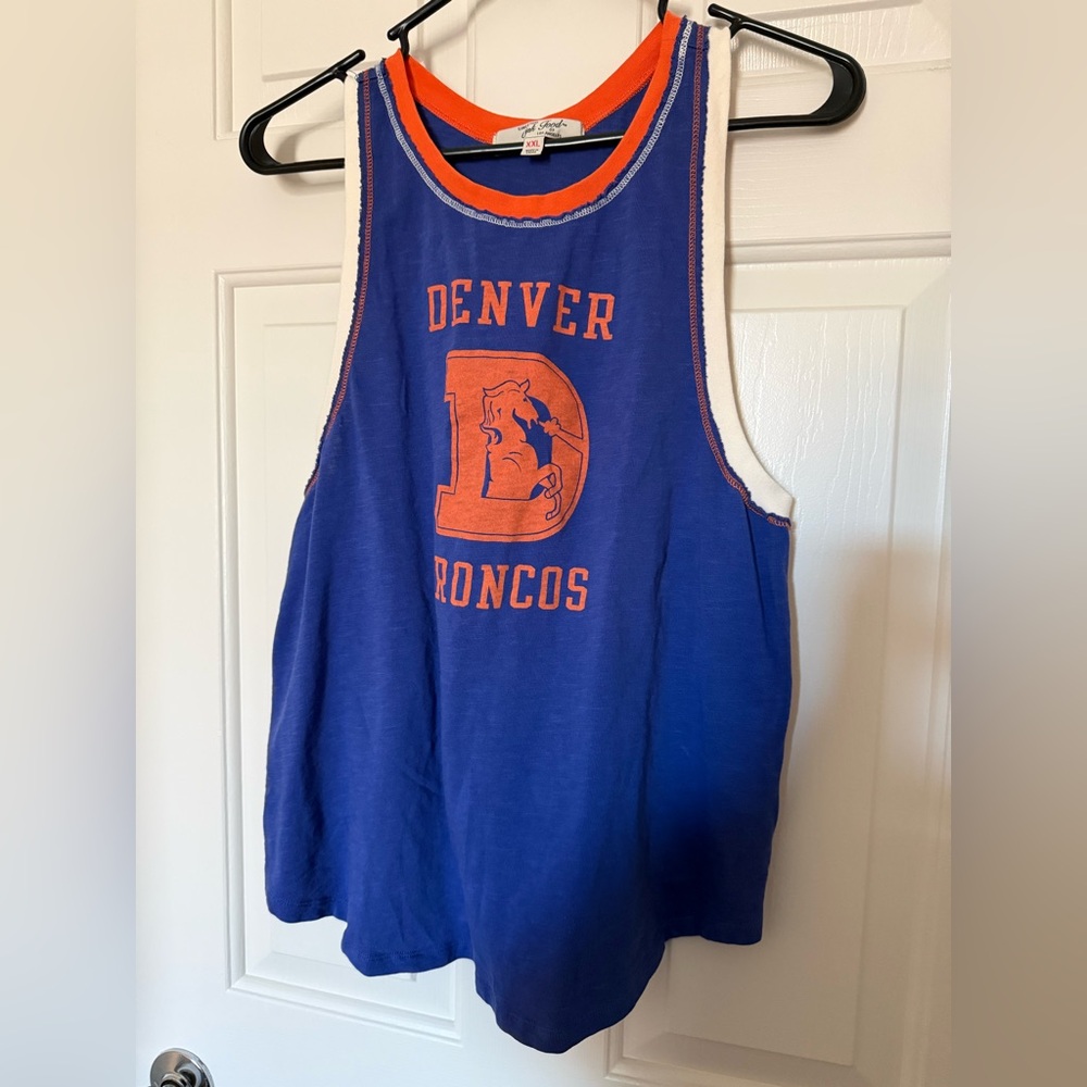 Denver Broncos women’s tank top size XXL